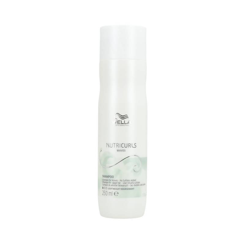 WELLA PROFESSIONALS NUTRICURLS Waves Shampoo 250ml   Wella Professionals Nutricurls Waves Shampoo 250ml 