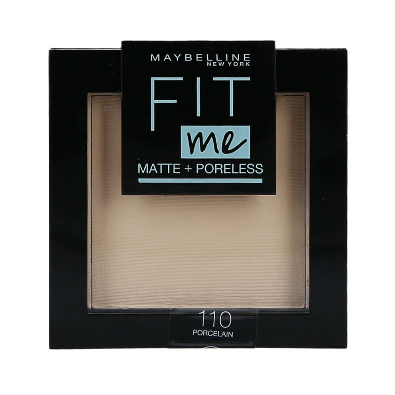 MAYBELLINE FIT ME Matte & Poreless Face powder 110 Porcelain 8,2g