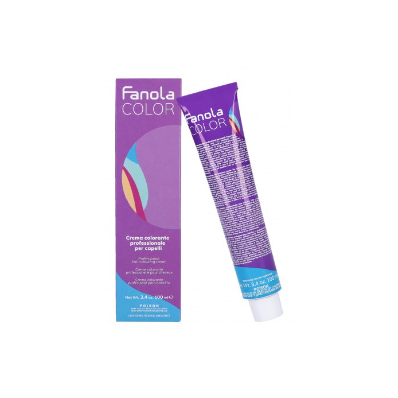 handleiding schuintrekken Observatie Fanola Croma Colore Colouring Cream Hair Dye 100 ml
