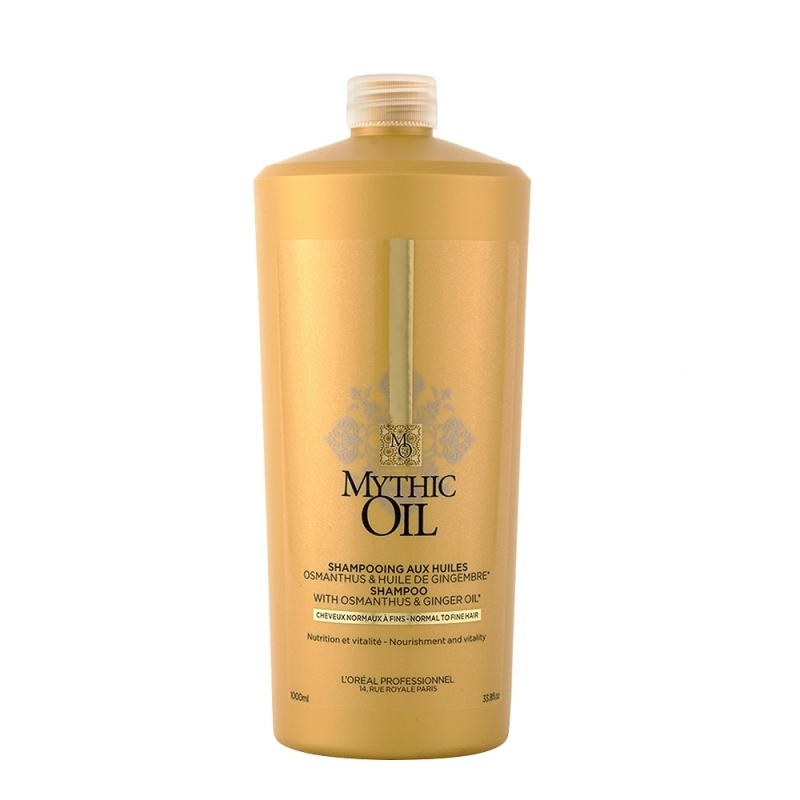 L'OREAL PROFESSIONNEL MYTHIC OIL SHAMPOO FOR FINE HAIR 1000ML