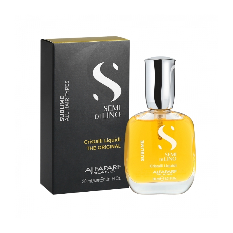 ALFAPARF SEMI DI LINO SUBLIME Cristalli Liquidi hair oil 30ml